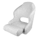 Wise Baja Bucket Seat w/ Flip Up Bolster, Brite White, Large, 3315-784