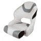 Wise Baja Bucket Seat w/ Flip Up Bolster, Brite White/Marble Grey/Black, Large, 3315-1782