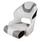 Wise Baja Bucket Seat w/ Flip Up Bolster, Brite White/Marble Grey/Black, Large, 3315-1782