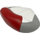 Wise Baja Series Casting Seat, Brite White / Dark Red / Grey, Small, 1466-1774