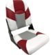 Wise Baja Series Fold Down, Brite White/Dark Red/Grey, Medium, 1461-1774