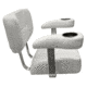 Wise Deluxe Helm Chair W/ Arms &amp; Dual Cup Holders, White, Medium, 3366-784