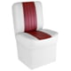 Wise Deluxe Jump Seat w/ 10'' Base, Wise White/Wise Red, Medium, 8WD1414P-925