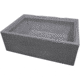 Wise Deluxe Pontoon Flip Flop Bench - Base Only, Grey, 8WD125FF-1B-221
