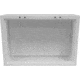 Wise Deluxe Pontoon Flip Flop Bench - Base Only, White, 8WD125FF-1B-204