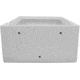 Wise Deluxe Pontoon Flip Flop Bench - Base Only, White, 8WD125FF-1B-204