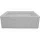 Wise Deluxe Pontoon Flip Flop Bench - Base Only, White, 8WD125FF-1B-204