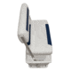Wise DLX Pontoon 70 Qt Swingback Cooler, Brite White/Mariner Blue, Large, DLX156-1904