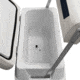 Wise DLX Pontoon 70 Qt Swingback Cooler, Brite White/Mariner Blue, Large, DLX156-1904