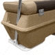 Wise DLX Pontoon 70 Qt Swingback Cooler, Neutral/Meteor, Large, DLX156-1900