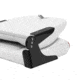 Wise DLX Pontoon Fold Down Seat, Brite White/Crimson Red, Medium, DLX1461-1906