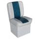 Wise Deluxe Jump Seat w/ 10'' Base, Wise Gray/Wise Navy, Medium, 8WD1414P-660