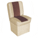 Wise Deluxe Jump Seat w/ 10'' Base, Wise Sand/Wise Brown, Medium, 8WD1414P-662