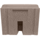 Wise Premier Pontoon 27in Bench - Base Only, Mocha Java, BM1143-1B-1725