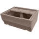 Wise Premier Pontoon 27in Bench - Base Only, Mocha Java, BM1143-1B-1725