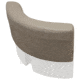 Wise Premier Pontoon 28in Radius Corner, Mocha Java/Cafe/Mushroom, Large, BM11028-1749
