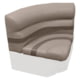 Wise Premier Pontoon 28in Radius Corner Cushions Only, Mocha Java/Cafe/Mushroom, Large, BM11028-1749