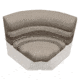 Wise Premier Pontoon 32in Bow Radius Corner, Mocha Java/Cafe/Mushroom, Large, BM11002-1749