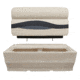 Wise Premier Pontoon 36in Bench, Platinum/Mocha Java/Khaki, Large, BM1144-1066