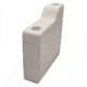 Wise Premier Pontoon 7 Right Radius Arm Rest, Stone, Medium, 3010-804