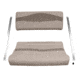 Wise Premier Pontoon Flip-Flop Seat, Mocha Java/Cafe/Mushroom, Large, BM1152-1749