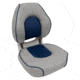 Wise Torsa SE OEM Grade Boat Seat, Marble Grey/Mariner Blue, Medium, 3339-1786
