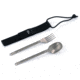 Wolf And Grizzly Titanium Cutlery, 7 in, WG-CL