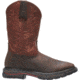 Wolverine Javelina Wellington Work Boot - Mens, Dark Brown/Red, 10 US, Medium, W02784-10.0M