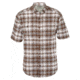 Wolverine Springport Short Sleeve Shirt - Men's, Brown Plaid, Medium W1204520-200-M