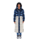Woodpecker Bird of Paradise Coat - Womens, Blue/Clay with Pink Trim, Medium, 688130588737