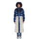 Woodpecker Bird of Paradise Coat - Womens, Blue/Clay with Pink Trim, Medium, 688130588737