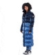 Woodpecker Bird of Paradise Coat - Womens, Dark Blue/Light Blue with Yellow Trim, 2XL, 688130588454