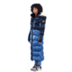Woodpecker Bird of Paradise Coat - Womens, Dark Blue/Light Blue with Yellow Trim, 2XL, 688130588454