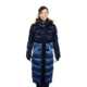 Woodpecker Bird of Paradise Coat - Womens, Dark Blue/Light Blue with Yellow Trim, Extra Large, 682670667860