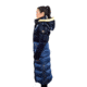 Woodpecker Bird of Paradise Coat - Womens, Dark Blue/Light Blue with Yellow Trim, Extra Large, 682670667860