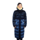 Woodpecker Bird of Paradise Coat - Womens, Dark Blue/Light Blue with Yellow Trim, Extra Large, 682670667860