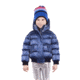 Woodpecker Chickadee Short Coat - Kids, Blue, 7-8, 682670668218