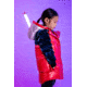 Woodpecker Kids Unisex Chickadee Long Coat, America/Red Blue Silver, 10, WPK002-AME-10