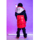 Woodpecker Kids Unisex Chickadee Long Coat, America/Red Blue Silver, 10, WPK002-AME-10