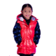 Woodpecker Kids Unisex Chickadee Long Coat, America, 10, WPK002-AME-10