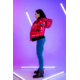 Woodpecker Woody Bomber Jacket - Womens, Raspberry/Red, L, WPW006-RAS-L
