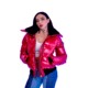 Woodpecker Woody Bomber Jacket - Womens, Raspberry/Red, L, WPW006-RAS-L