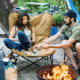Woods Mammoth Folding Padded Camping Chair, Dijon, CTI0765848