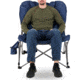 Woods Mammoth Folding Padded Camping Chair, Navy, CTI0765848N