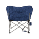 Woods Mammoth Folding Padded Camping Chair, Navy, CTI0765848N