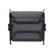 Woods Portable Quick Set-up Folding Adjustable 2-in-1 Camping Lounger/Cot, Gray, CTI0765535