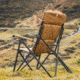 Woods Siesta Folding Reclining Padded Camping Chair, Dijon, CTI0765868