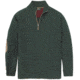 Woolrich Boysen Half Zip Sweater - Mens-Forest-Large