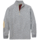Woolrich Boysen Half Zip Sweater - Mens-Gray Heather-Small