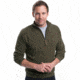 Woolrich Bromley Half Zip -Mocha Heather-Large